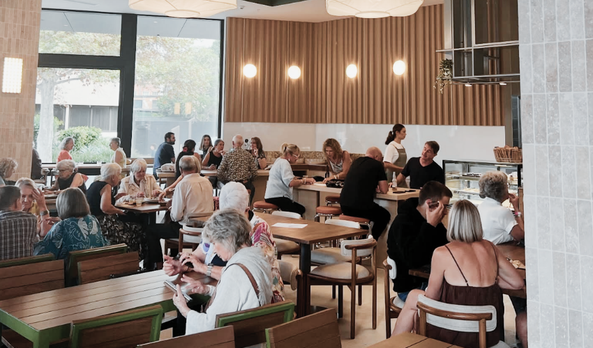 Hilliers Cafe, Newcastle Art Gallery