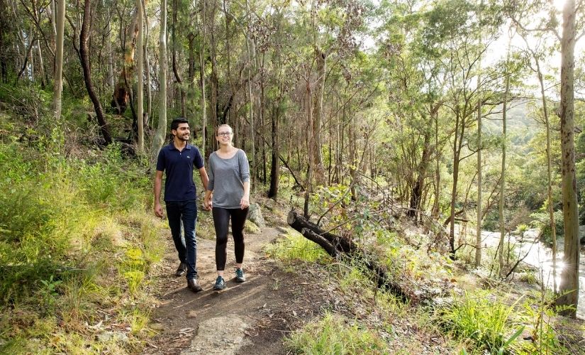 Walking track, Glenrock State Conservation Area