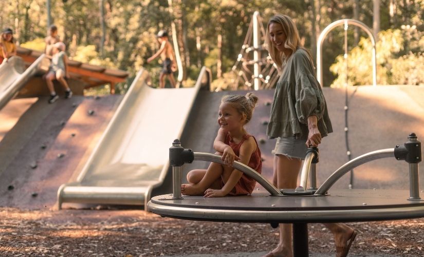 Playground at Blackbutt Reserve 