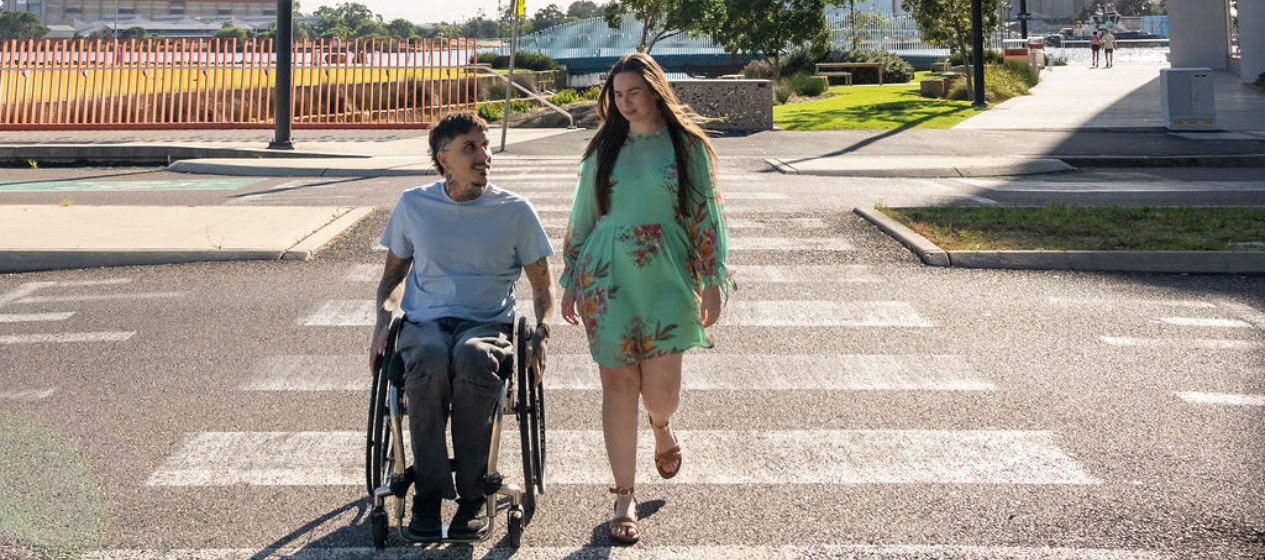 Wheelchair friendly walks in Newcastle