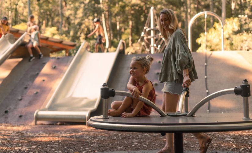 Playground at Blackbutt Reserve, Newcastle