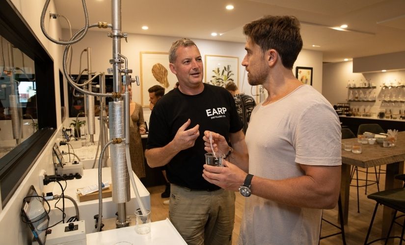 Gin making class, Earp Distilling Co. © Destination NSW